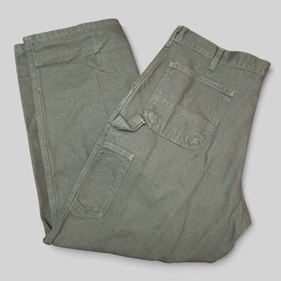 Carhartt Washed Duck Dungaree Cargo Work Pants Size 38x30 - Picture 4 of 10